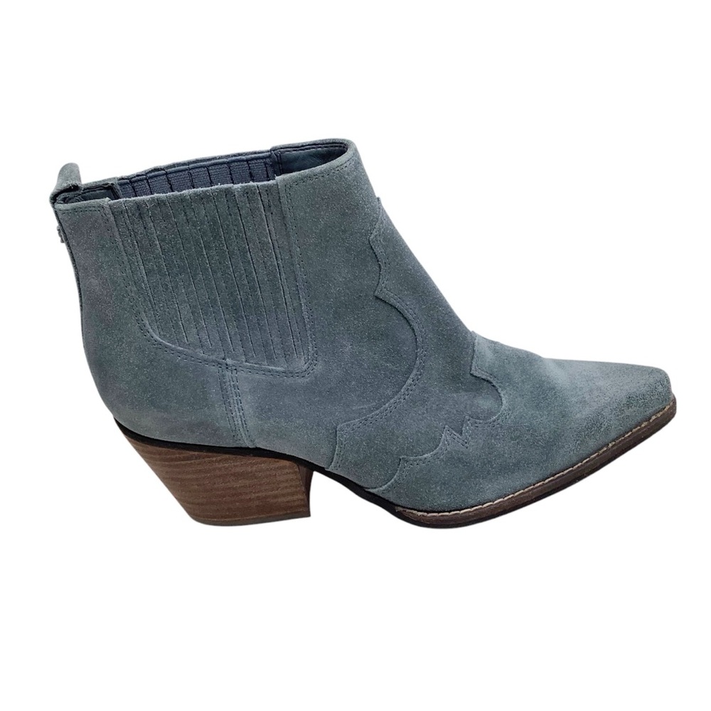 🆕{ Sam Edelman} Winona Blue Iris Suede Ankle Boot
